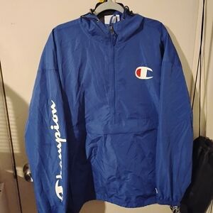 Champion Royal Blue Pullover Jacket
